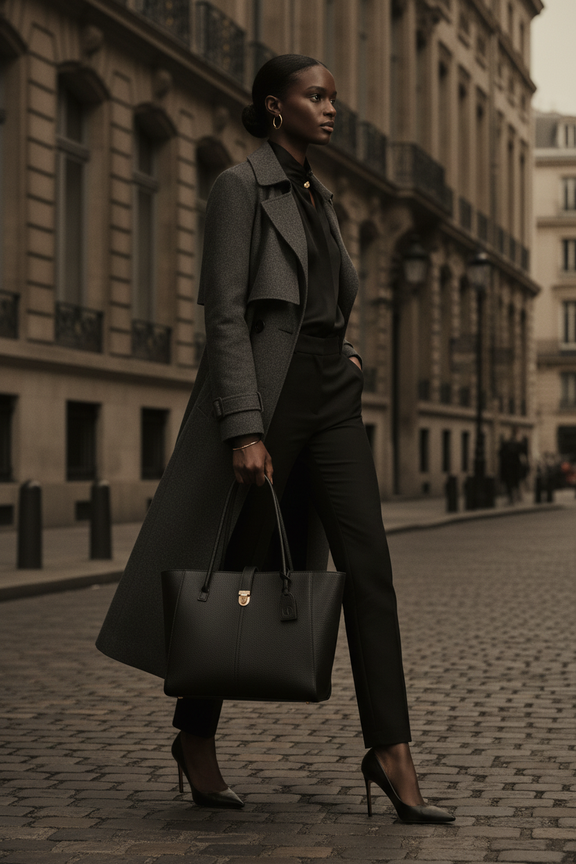 The Conscience Tote — Black Lifestyle